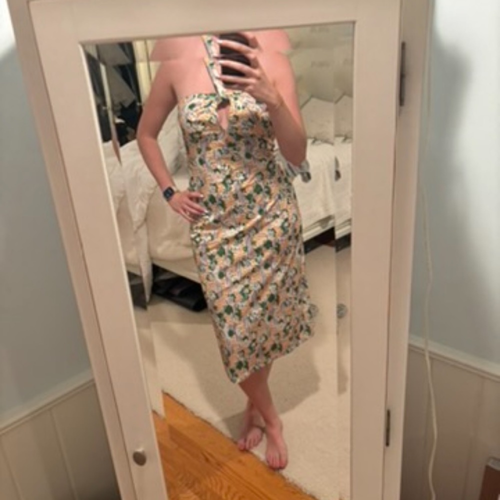 Zara Halter Dress NWT